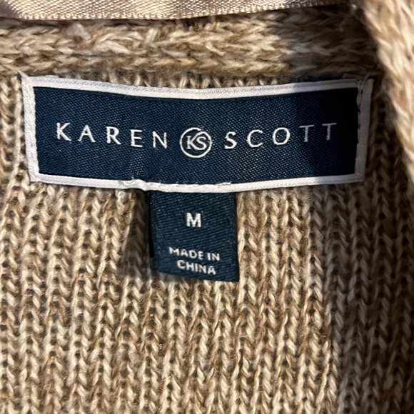 Karen Scott Cardigan Sweater - Picture 2 of 7